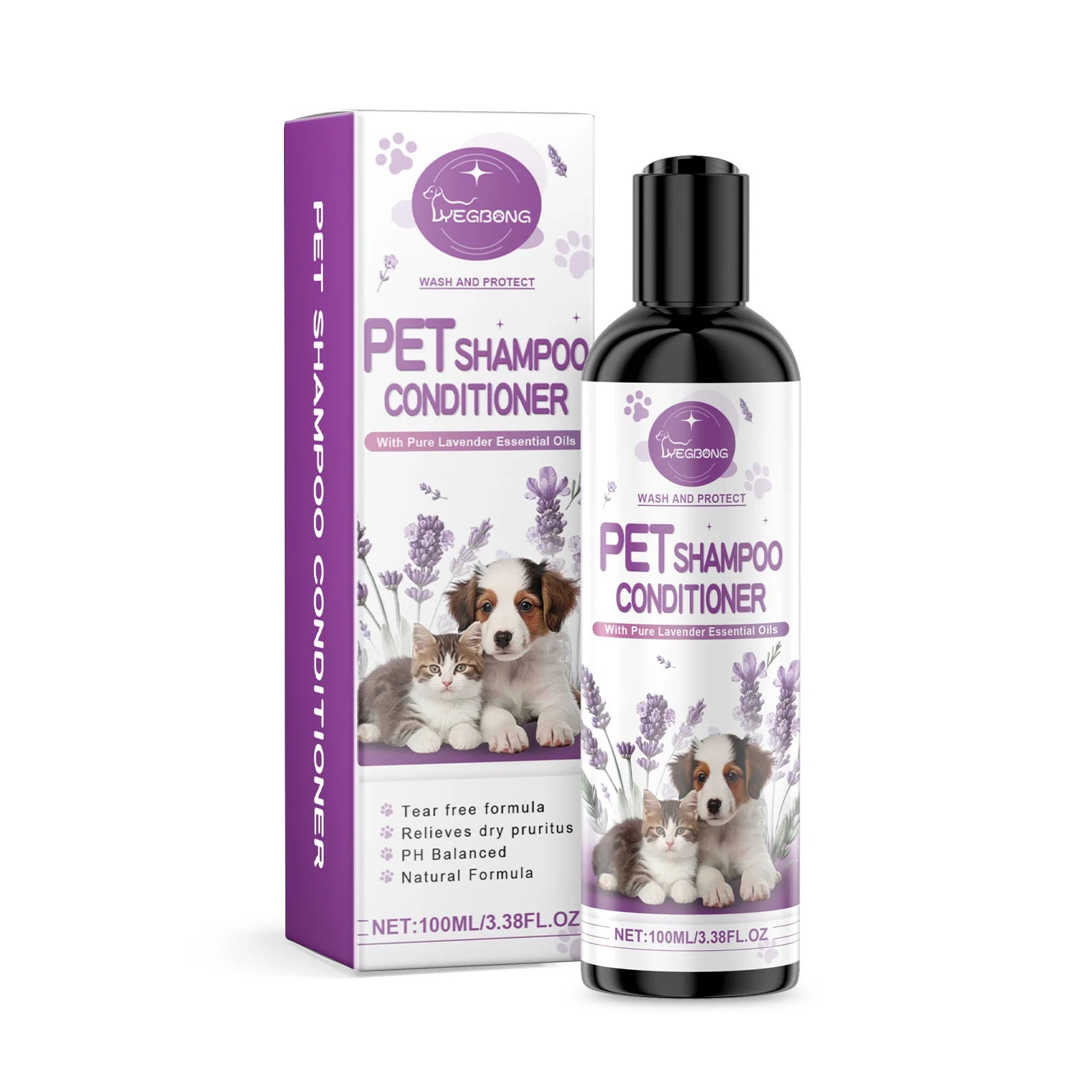 Yegbong Pet Lavender Hair Shampoo