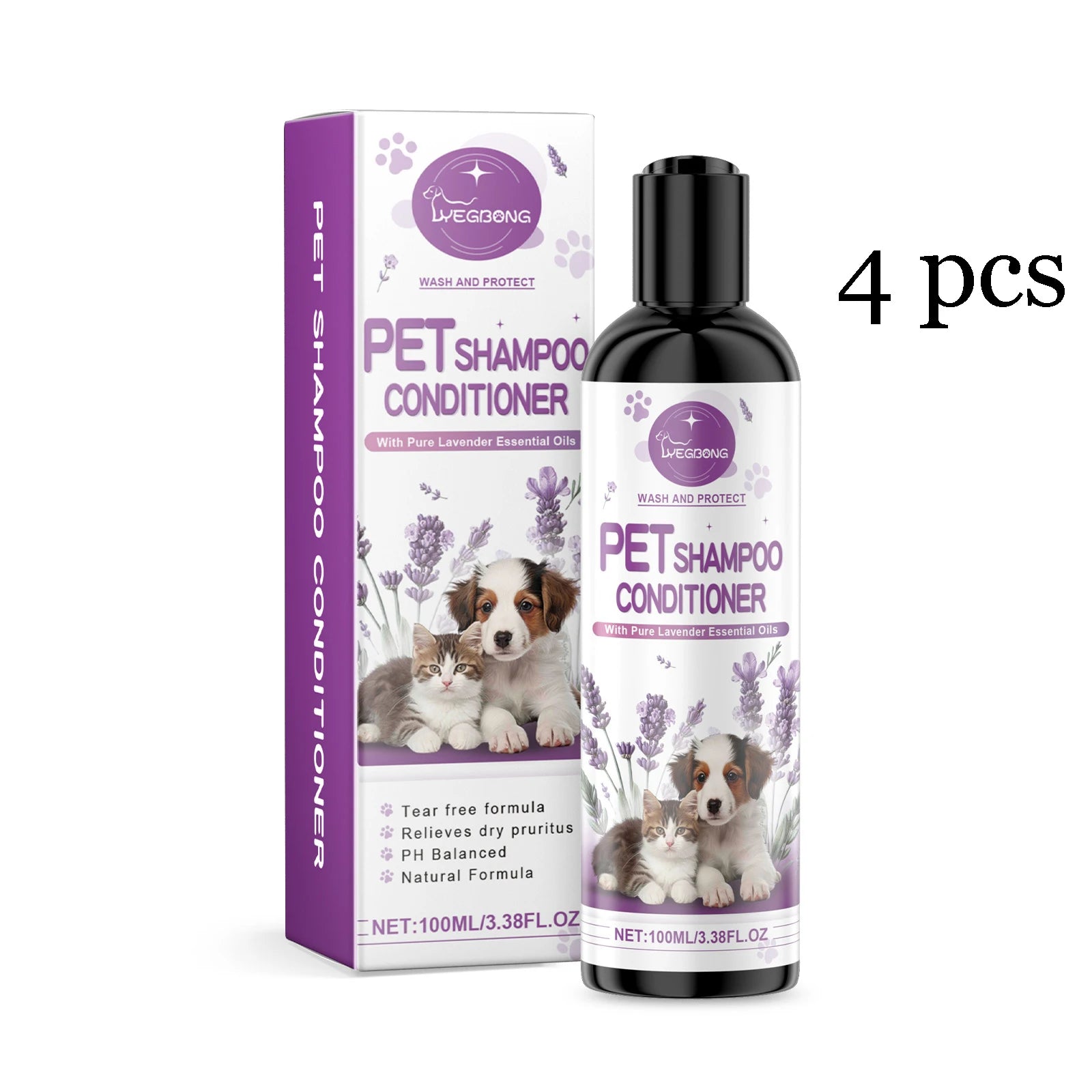 Yegbong Pet Lavender Hair Shampoo