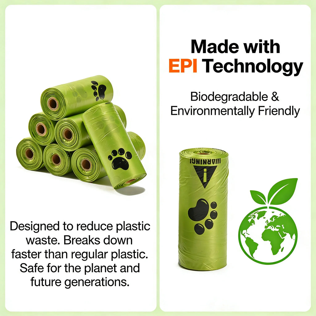 Poop Bags Leak-Proof Extra Thick EPI Material
