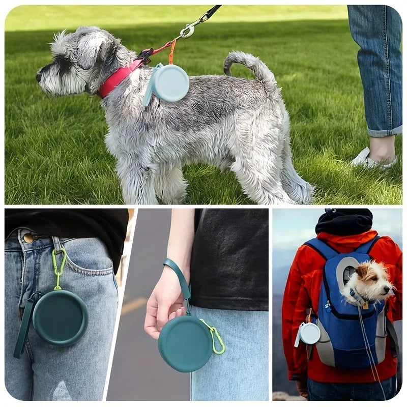 1Pc Pet Supplies Silicone Dog Food Bag