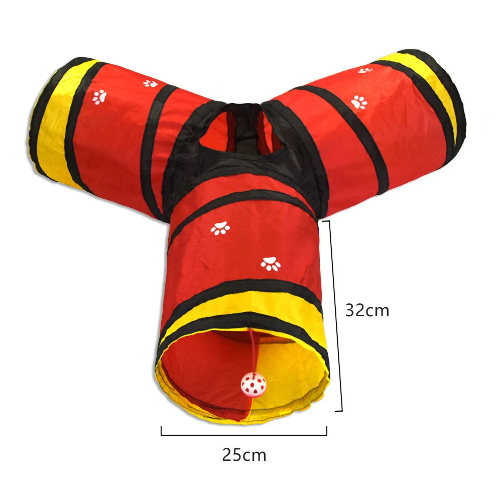Foldable Cat Tunnel Cat Toy
