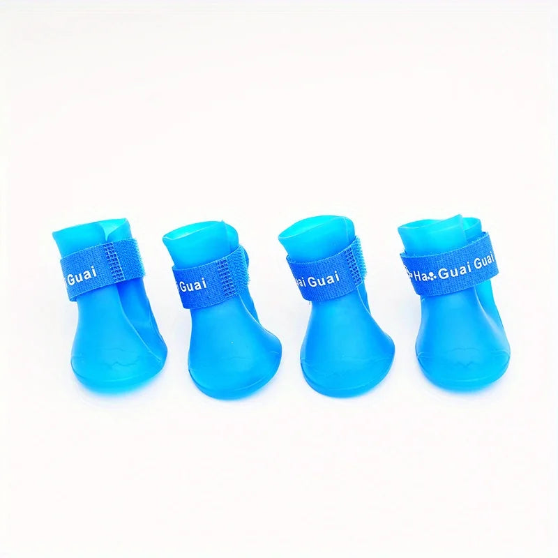 Cute Pet Dog Shoes Rainproof Puppy Boots