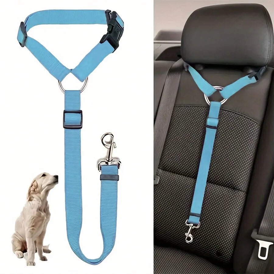 1pc Pet Car Belt, Dog Cat Car Leash