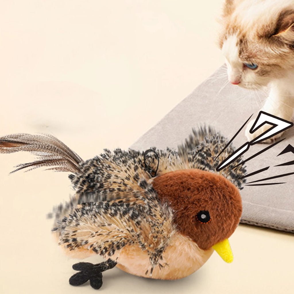 Remote Control Simulated Chirping Bird Toy