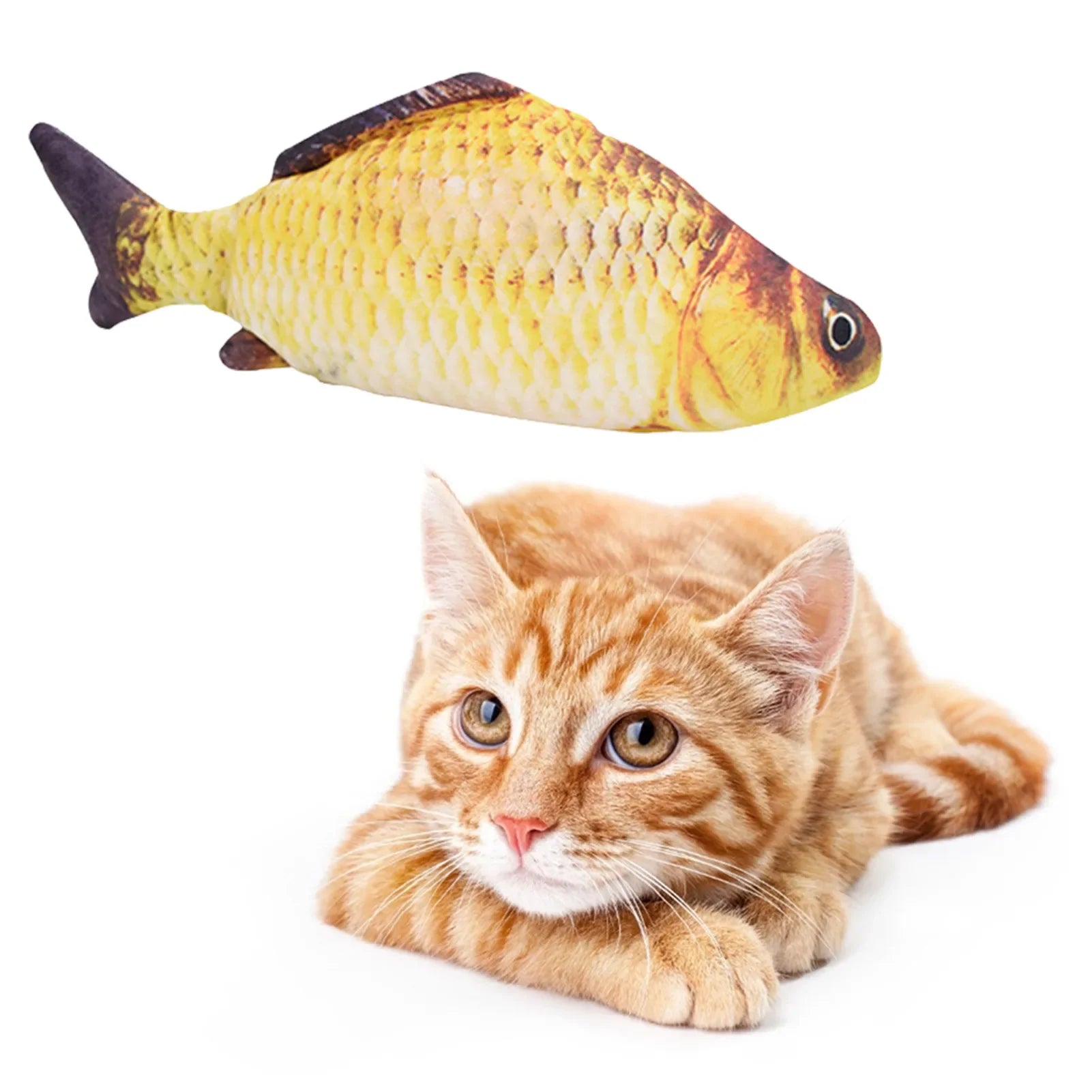 Electric Floppy Fish Cat Dog Toy