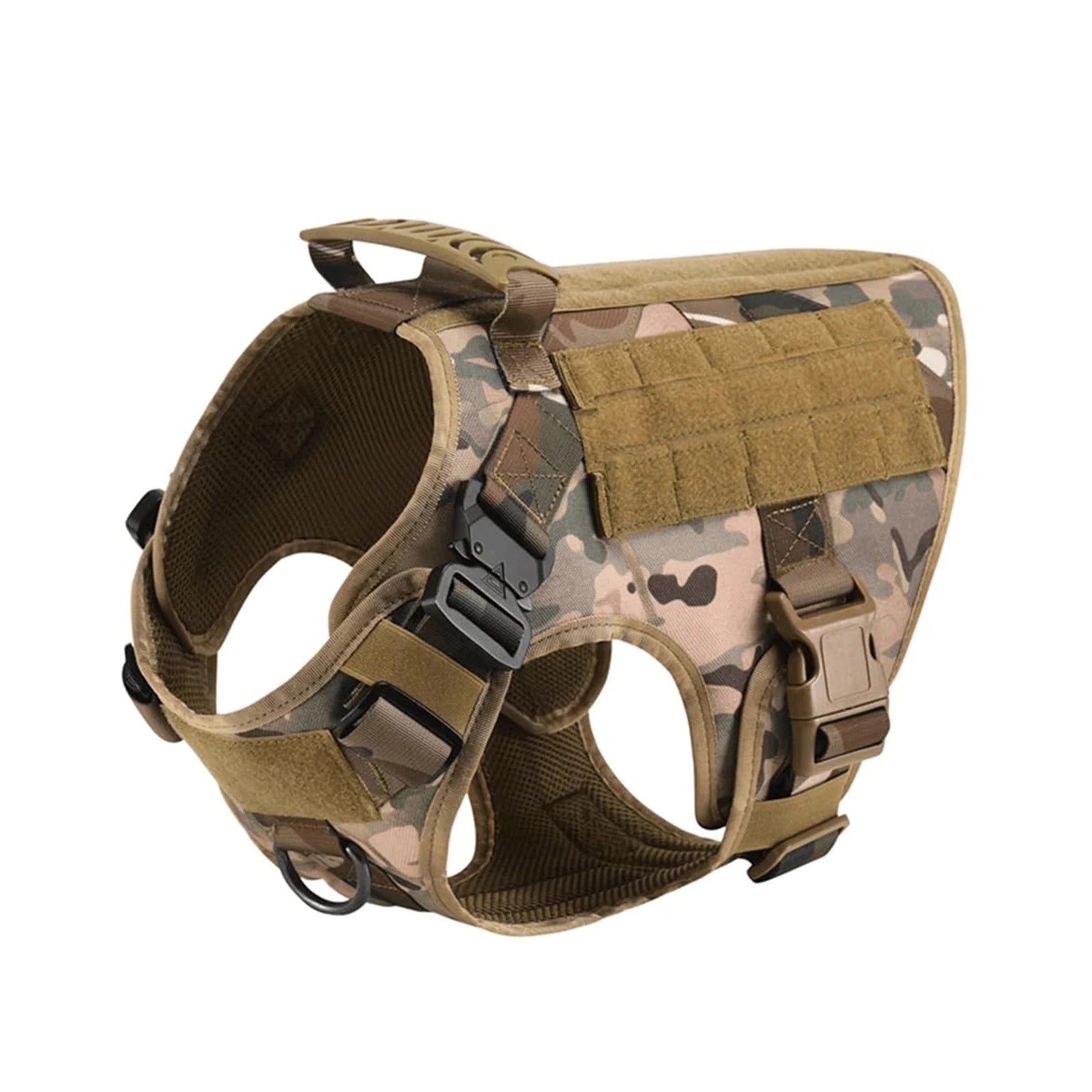 Tactical Dog Harness Collar Leash Pouches