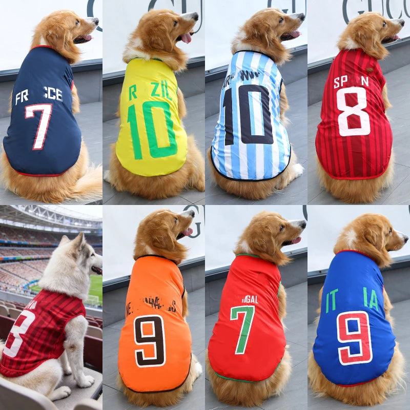 2026 Soccer Cat Dog Football Breathable Mesh Jersey