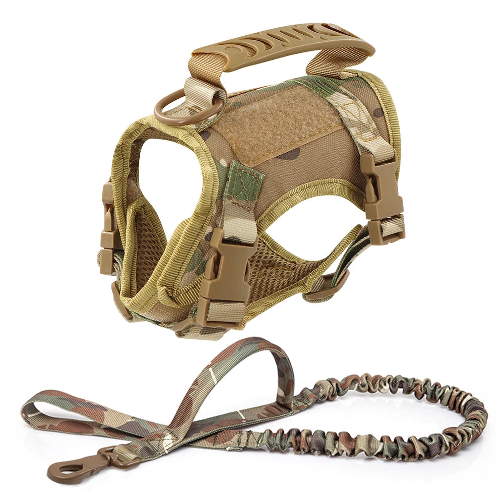 Tactical Harness with Leash Set