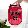 Dog Basketball Jersey Clothes Boy Girl Dog