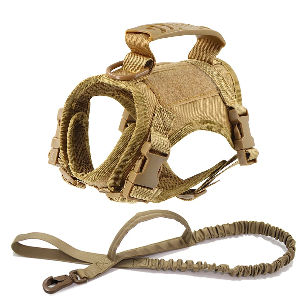 Tactical Harness with Leash Set