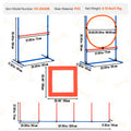 Dog Agility Training Equipment 4 PCS Set with Adjustable High Hurdles