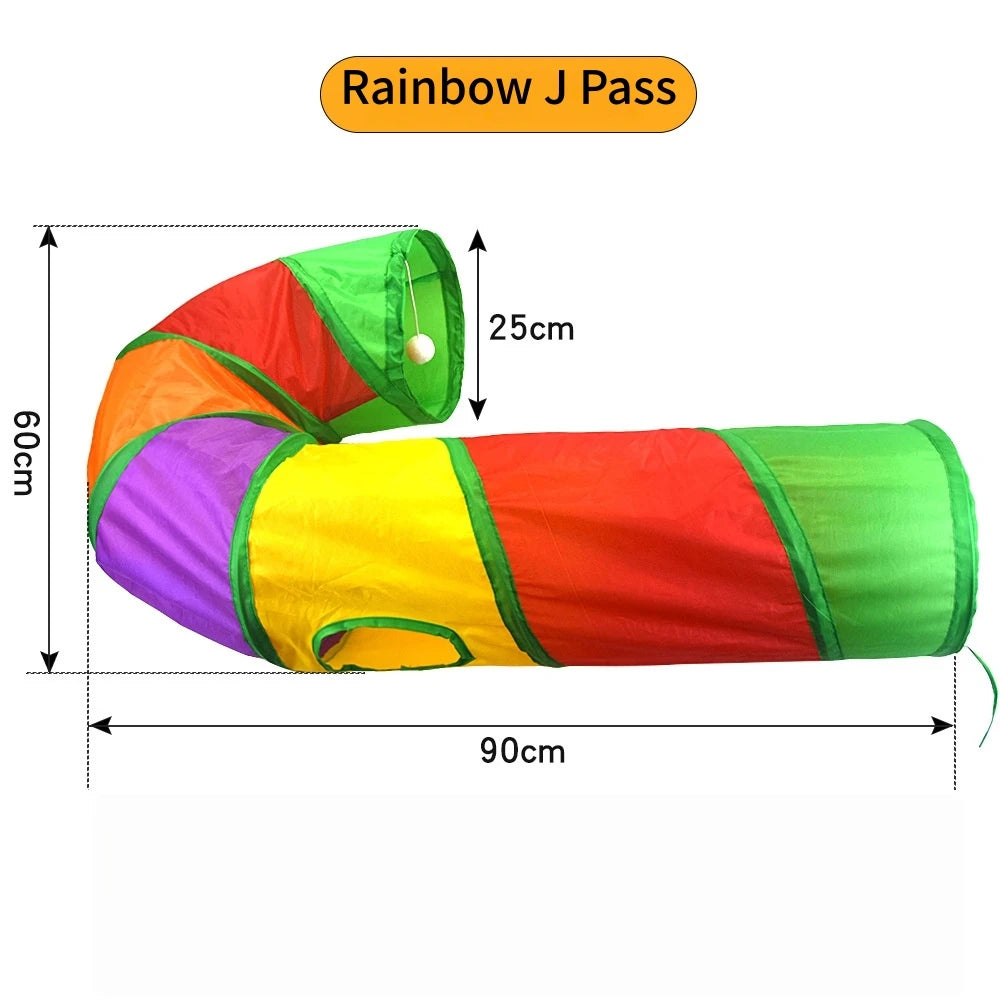 Foldable Cat Tunnel Cat Toy