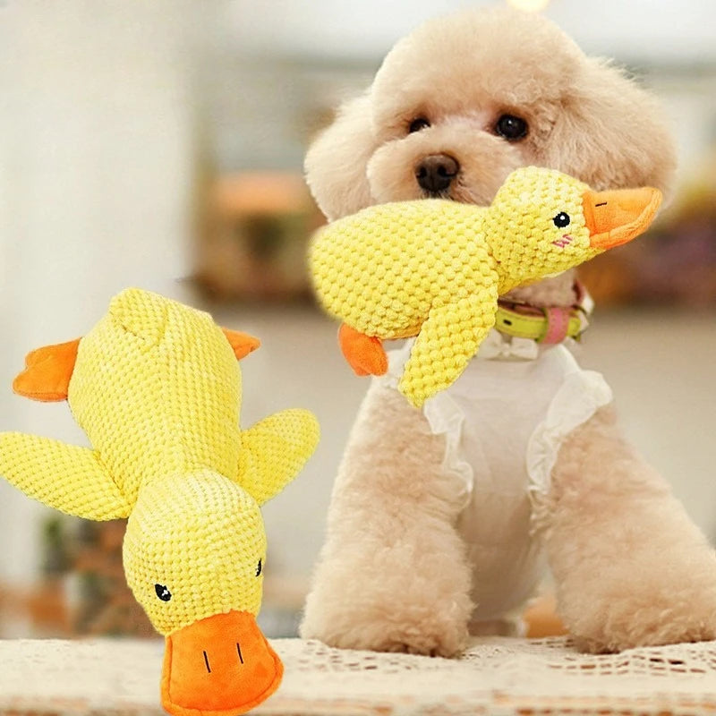 Plush Companion Duck Dog Toys