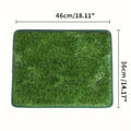 Simulation Lawn Dog Toilet Training Mat