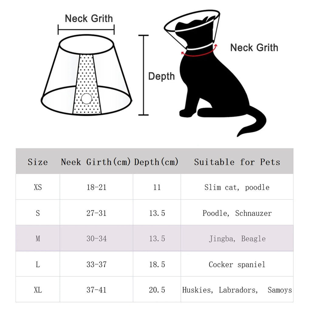 Pet Elizabethan Collar for Dogs