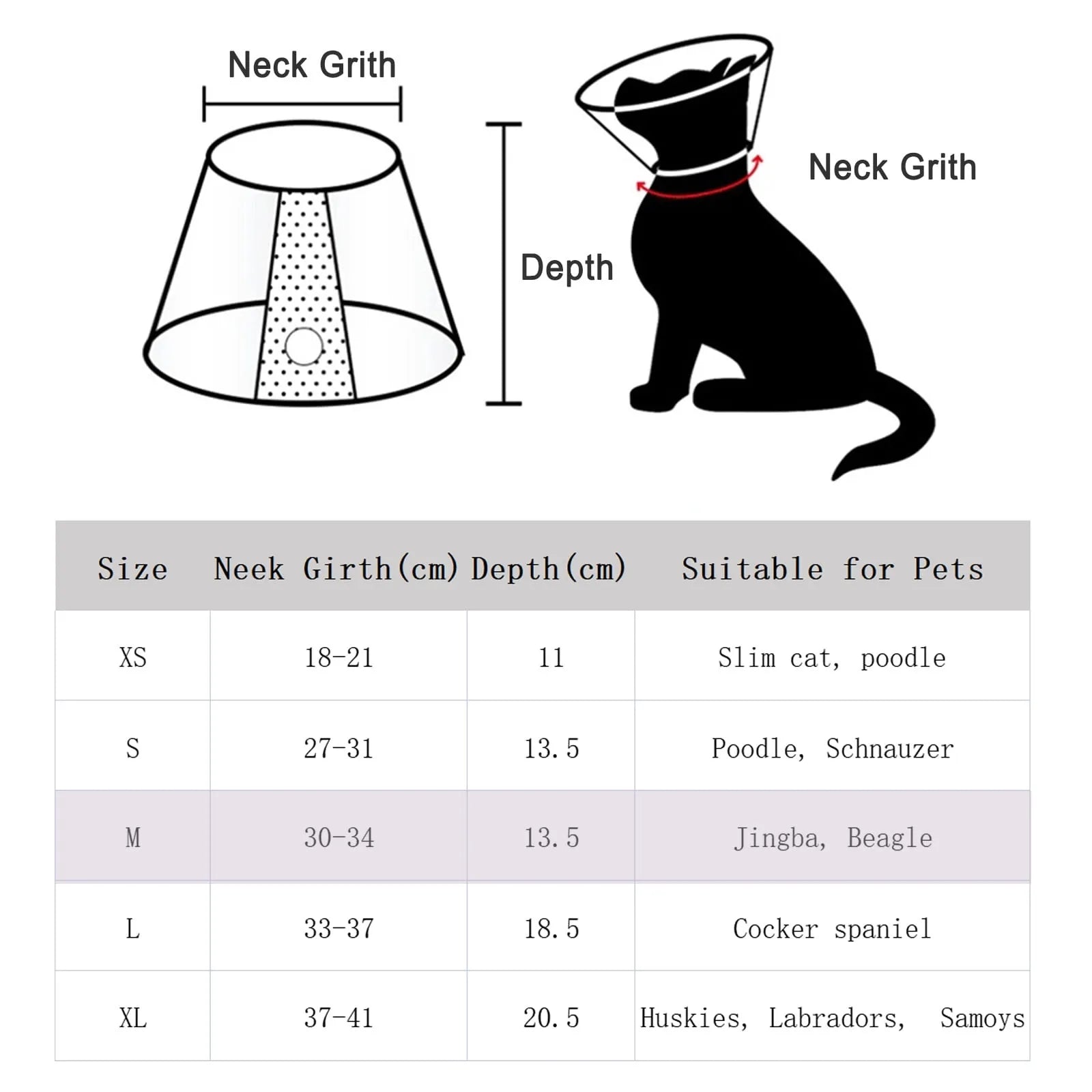 Pet Elizabethan Collar for Dogs