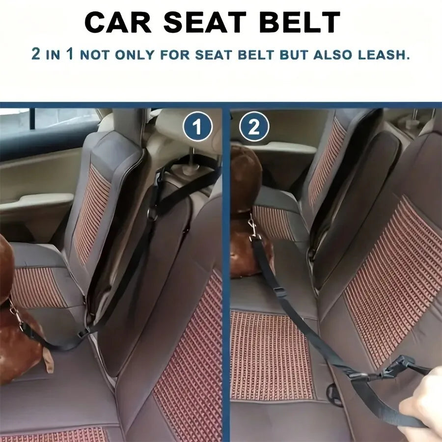 1pc Pet Car Belt, Dog Cat Car Leash