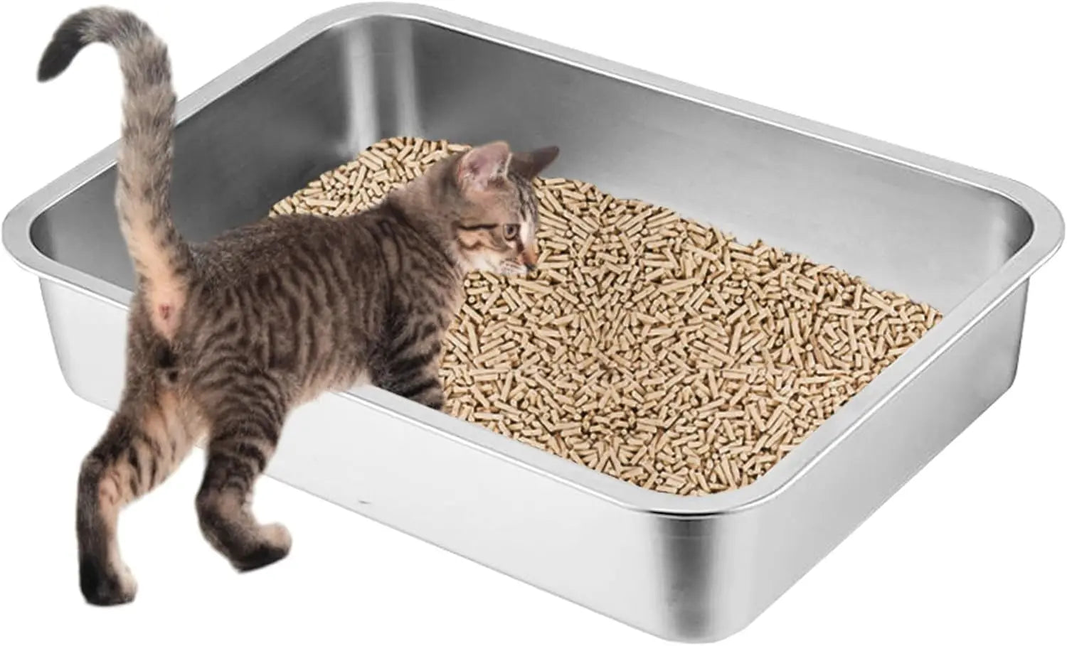 Low Entry Cat Litter Box