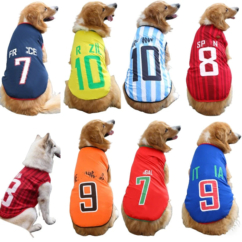 2026 Soccer Cat Dog Football Breathable Mesh Jersey