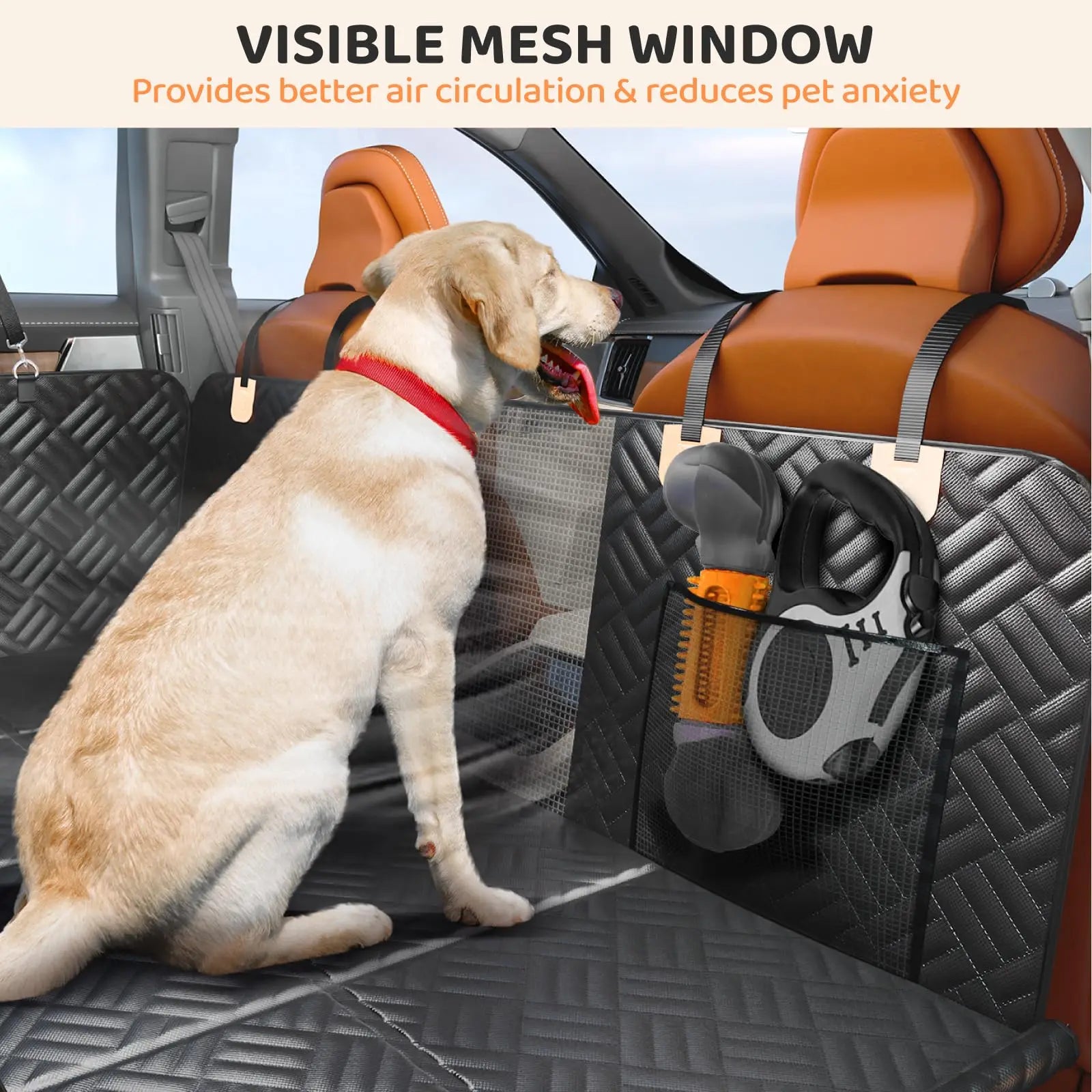 Car Rear Seat Dog Seat Cover for Cars and SUV's