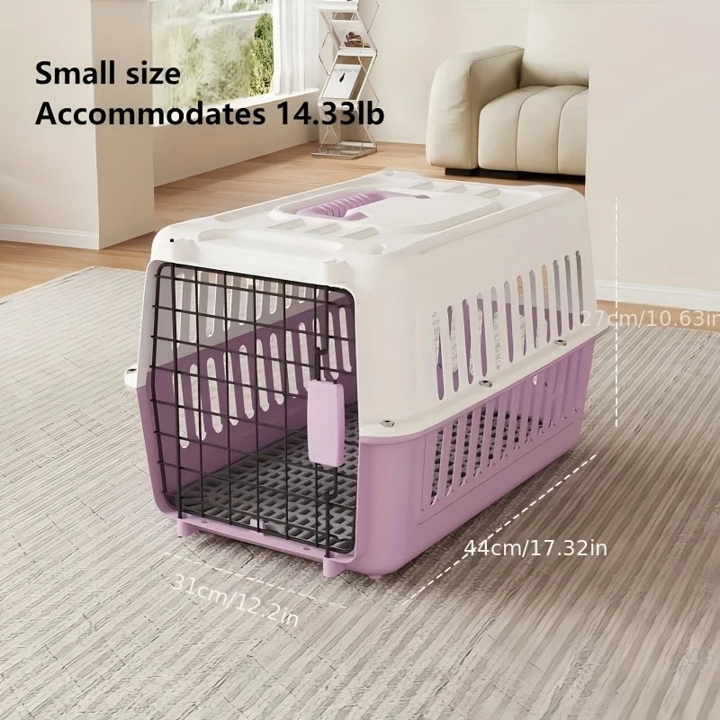 Airline- Portable Pet Carrier for Cats & Small Dogs