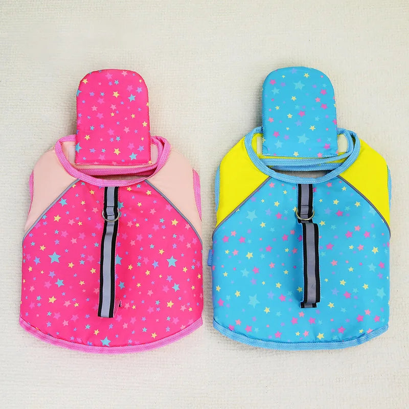 New Dog Summer Swimming Vest Pet Life Jacket Dog Swimmingsuits Beach Surfing Drifting Dog Life Vest Buoyancy Clothes Adjustable