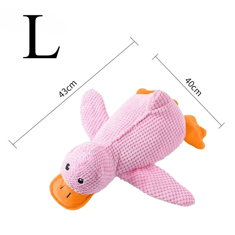 Plush Companion Duck Dog Toys