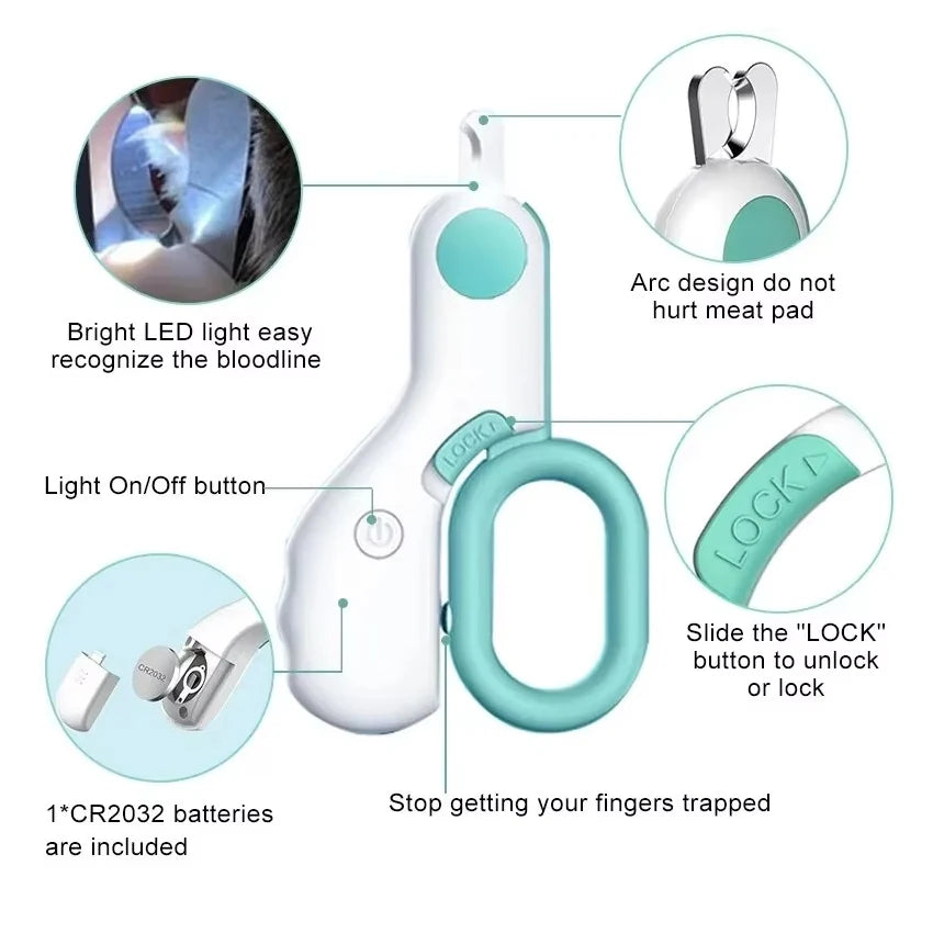 Mini Professional Electric Claw Cat and Dog Paw Trimmer