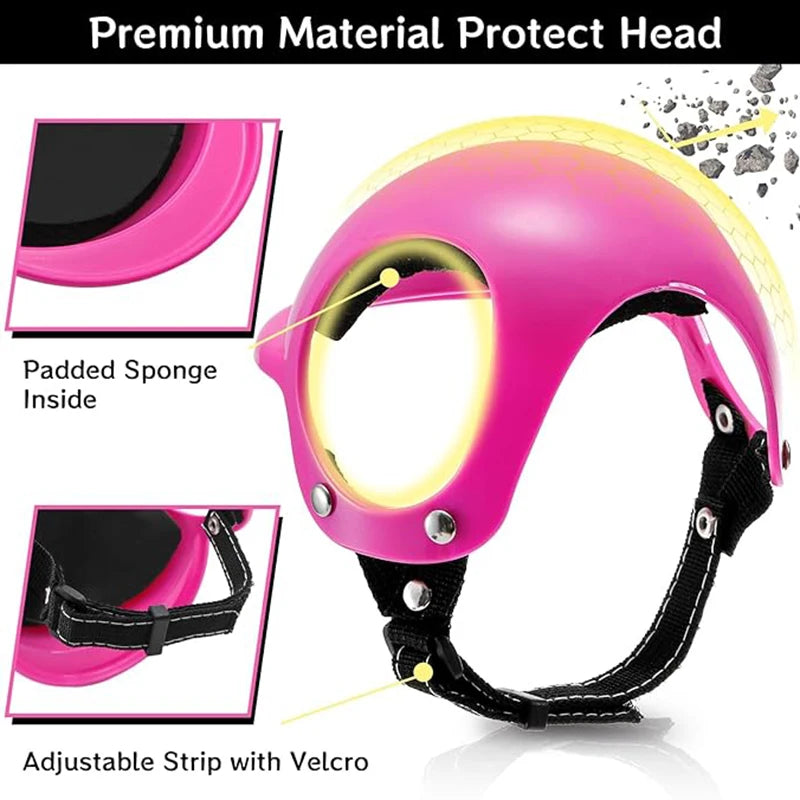 Dog Helmet for Small Medium Dog