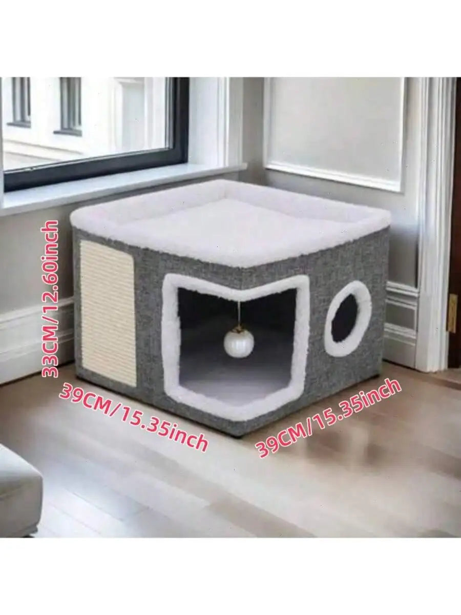Luxurious multi story cat house