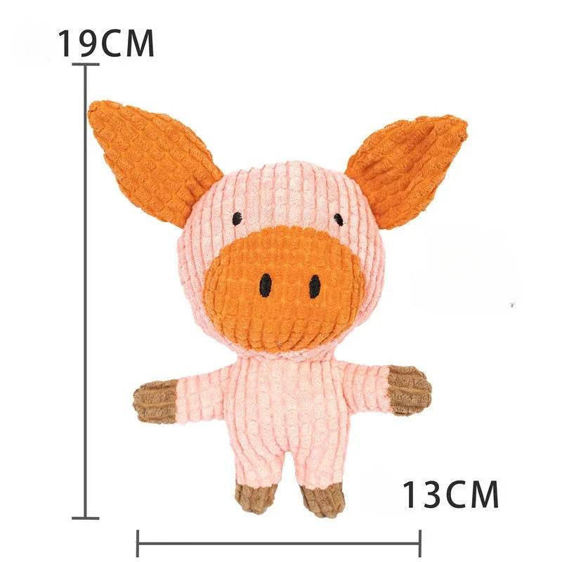 Plush Companion Duck Dog Toys