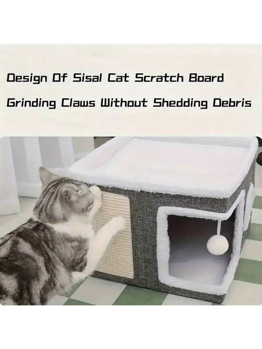 Luxurious multi story cat house