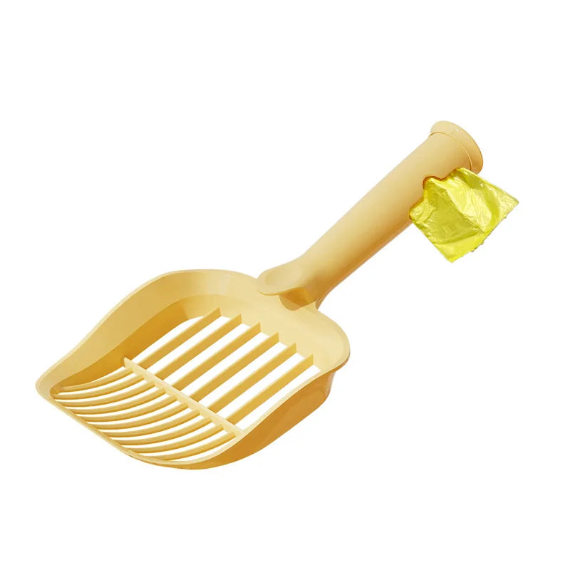 2-in-1 Long-Handle Cat Litter Scoop