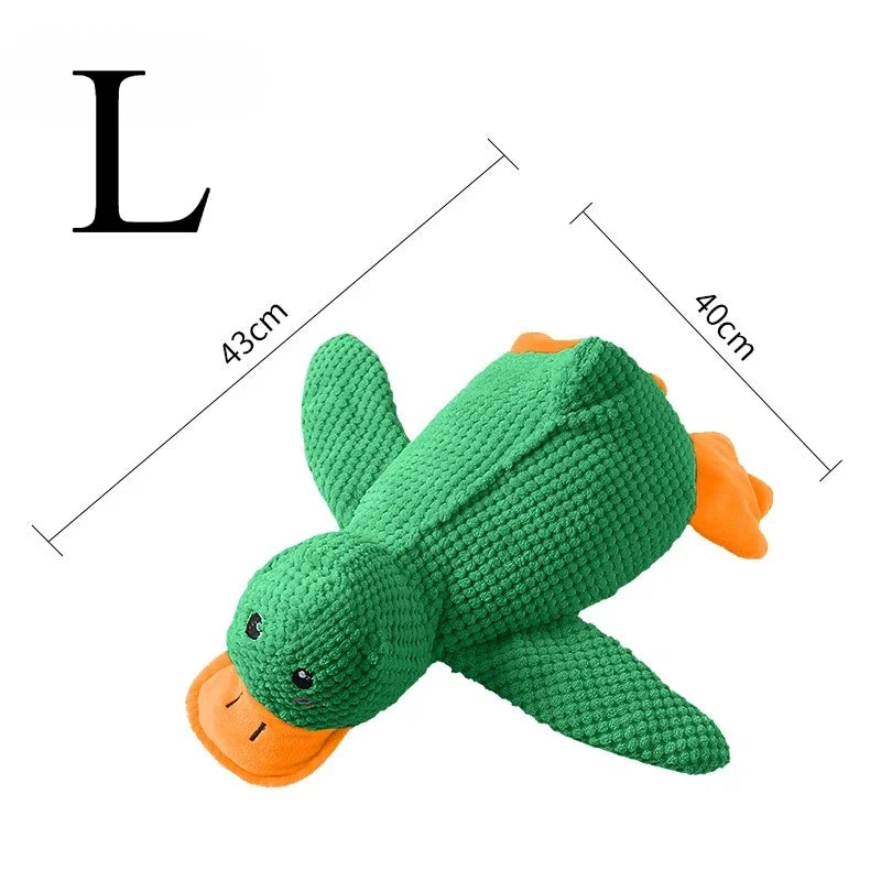 Plush Companion Duck Dog Toys
