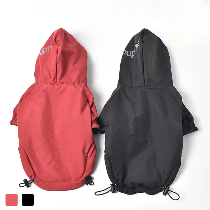 Autumn Winter Pet Dog Waterproof Warm Coat Cotton Hooded