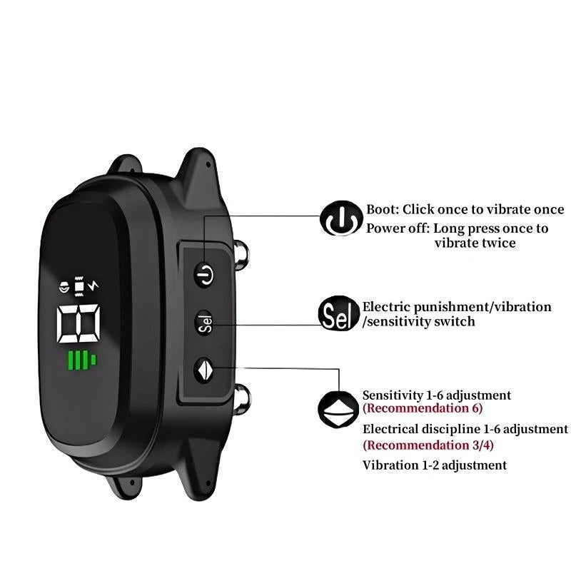 Waterproof Dog Rechargeable Anti-Bark Collar