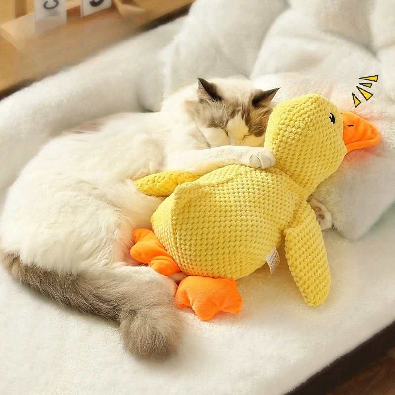 Plush Companion Duck Dog Toys