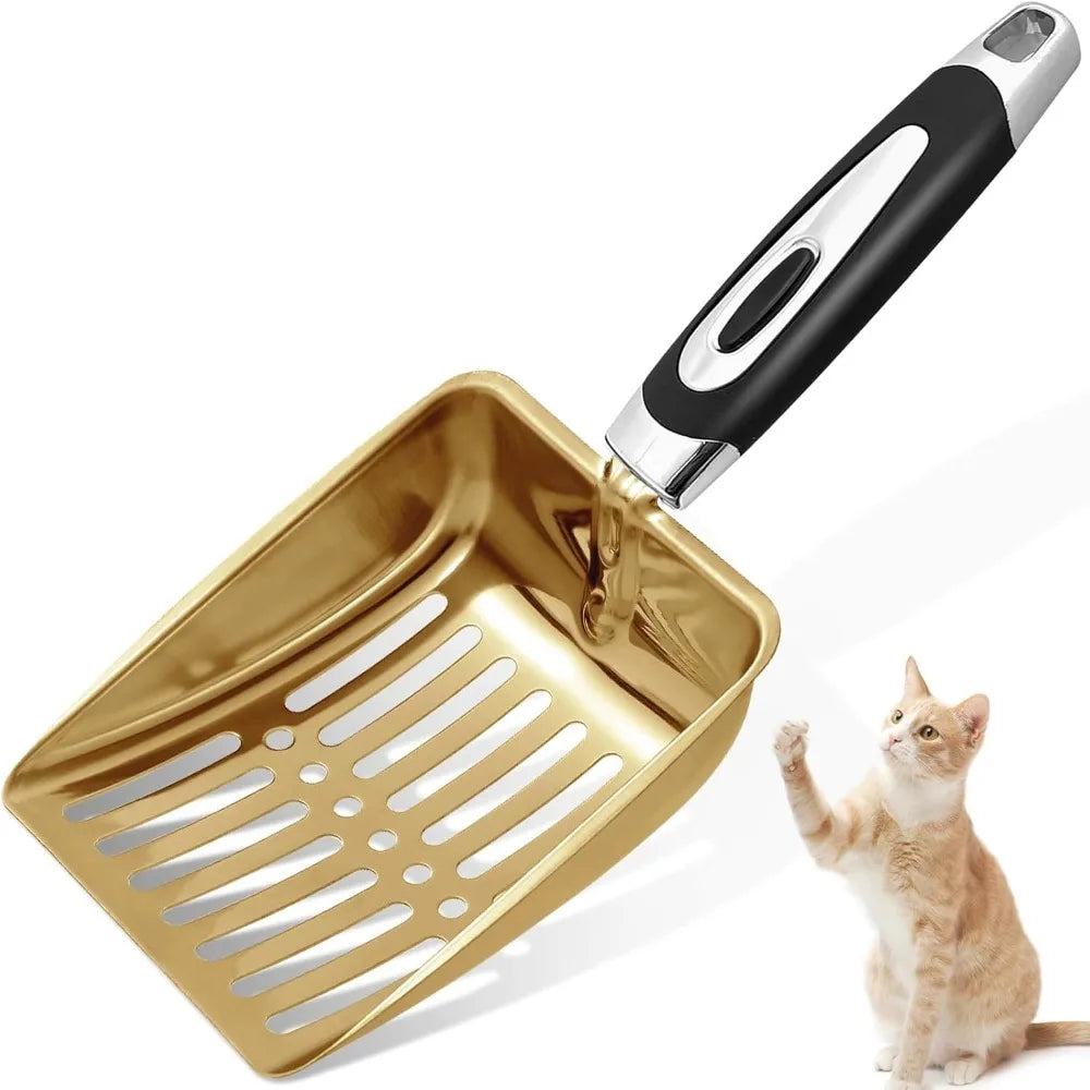 Stainless Steel Cat Litter Scoop