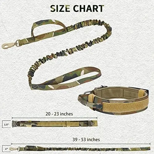 Tactical Dog Collar Set