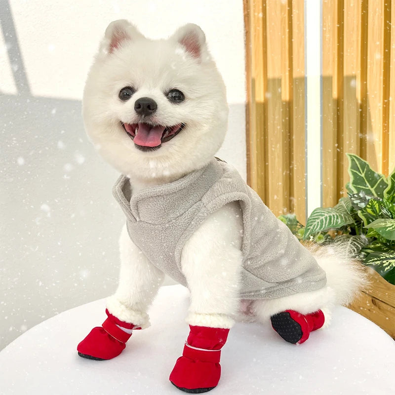 Non-Slip Pet Shoes for Small Dogs