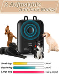 Automatic anti-barking device for dog barking control