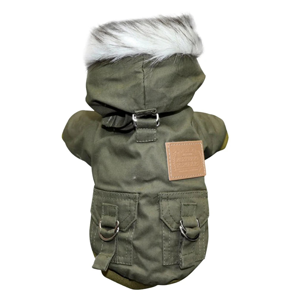 Pet Dog Jacket With Harness