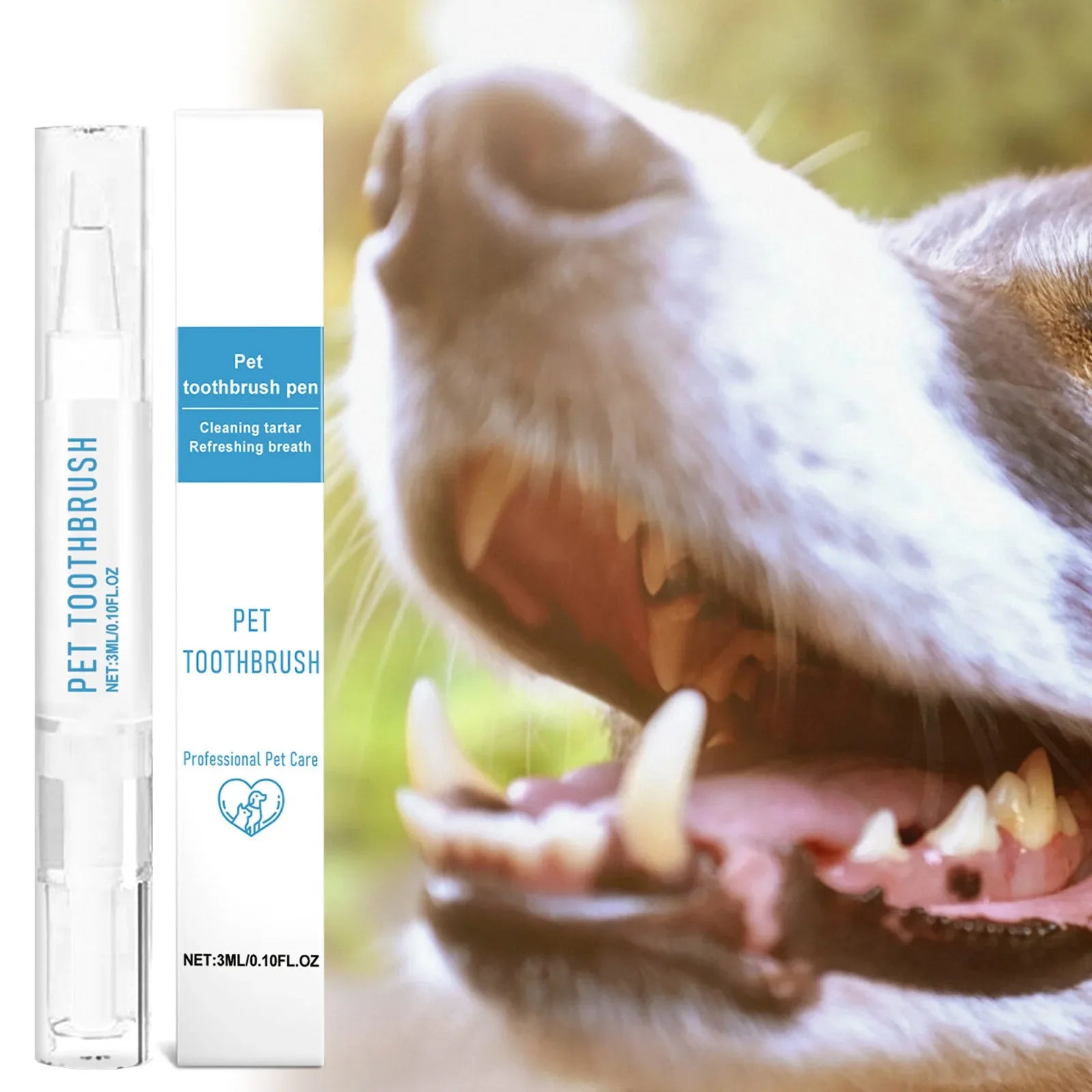 Pet Toothbrush Toothpaste All-in-One Teeth Cleaning