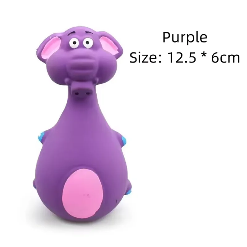 Resistant Latex Sound Dog Toy