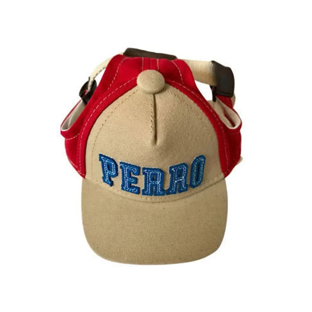 Baseball Small Puppy Sport Letter Cap for Dogs