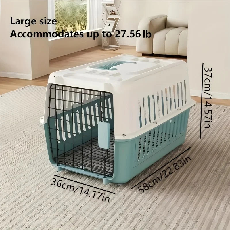 Airline- Portable Pet Carrier for Cats & Small Dogs