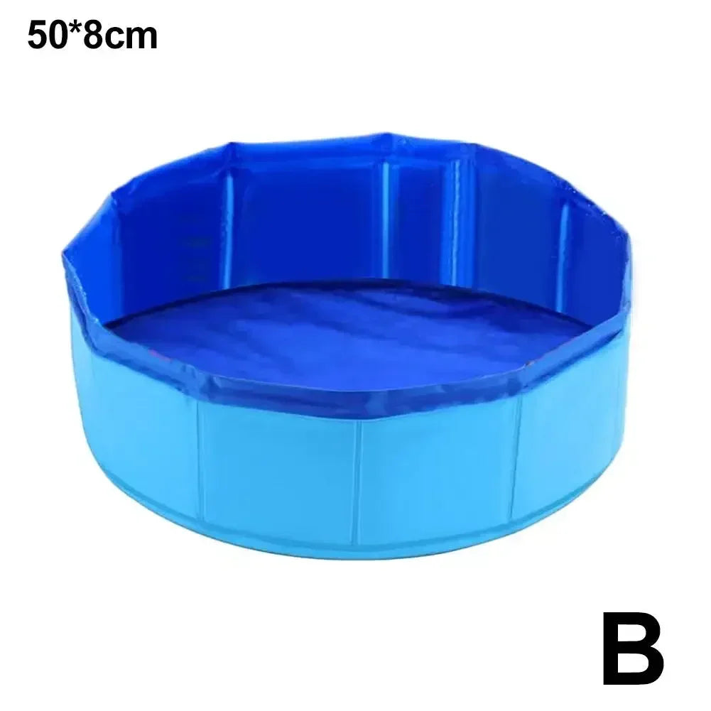 Foldable Cat Pool Toy Play Water Bath