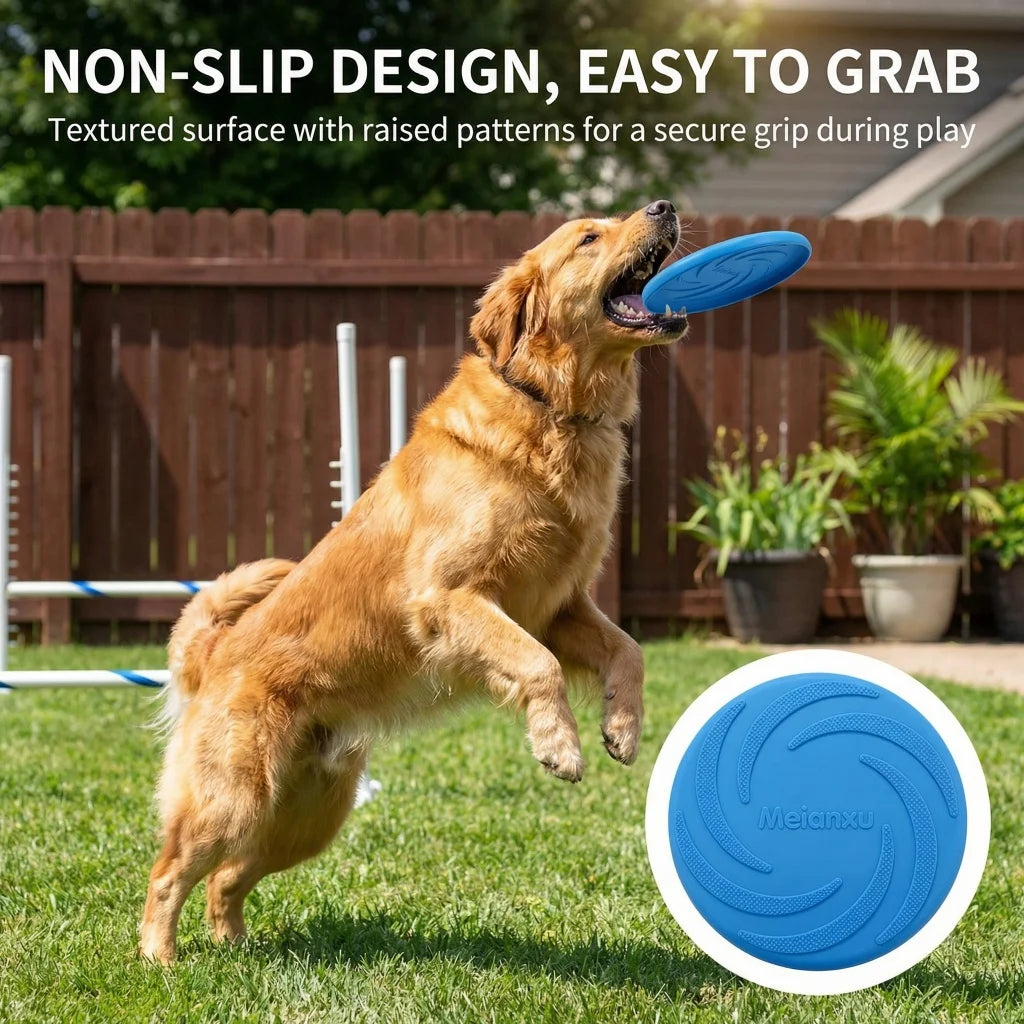 6PCS Interactive Dog Flying Disc Toys