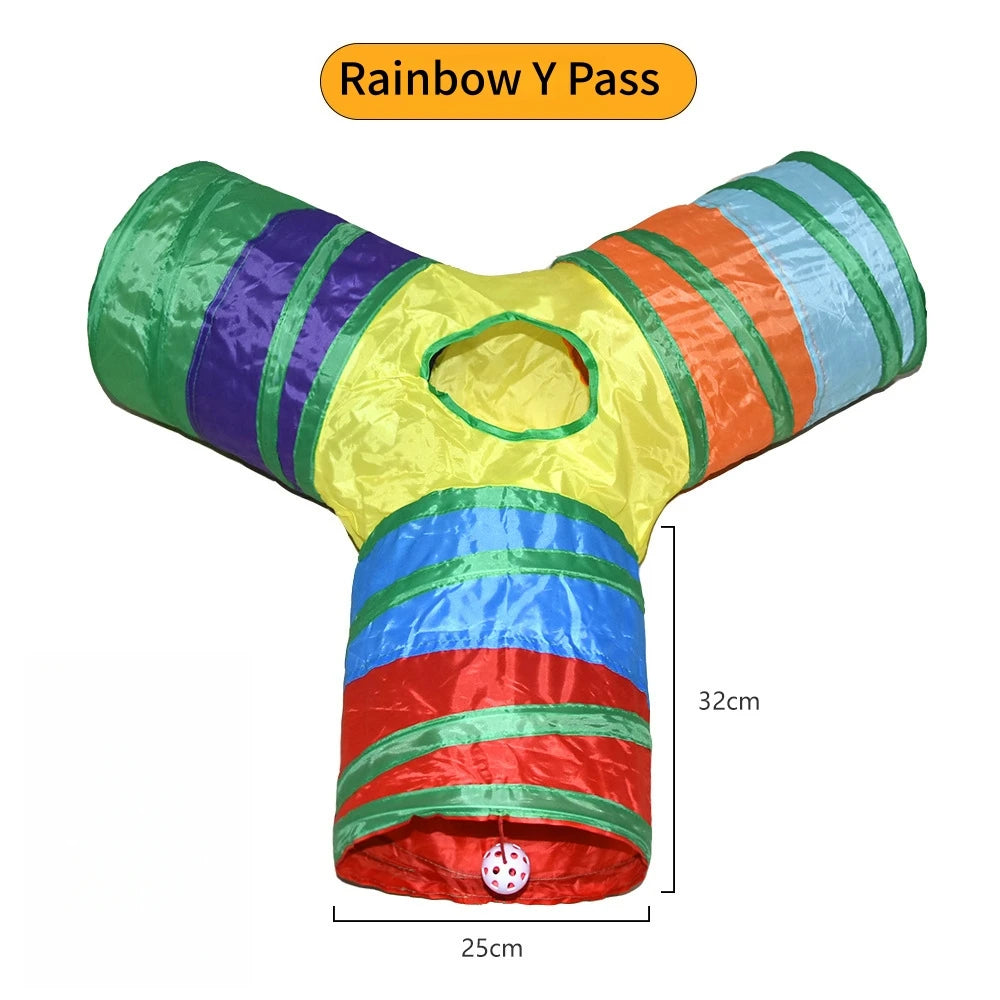 Foldable Cat Tunnel Cat Toy