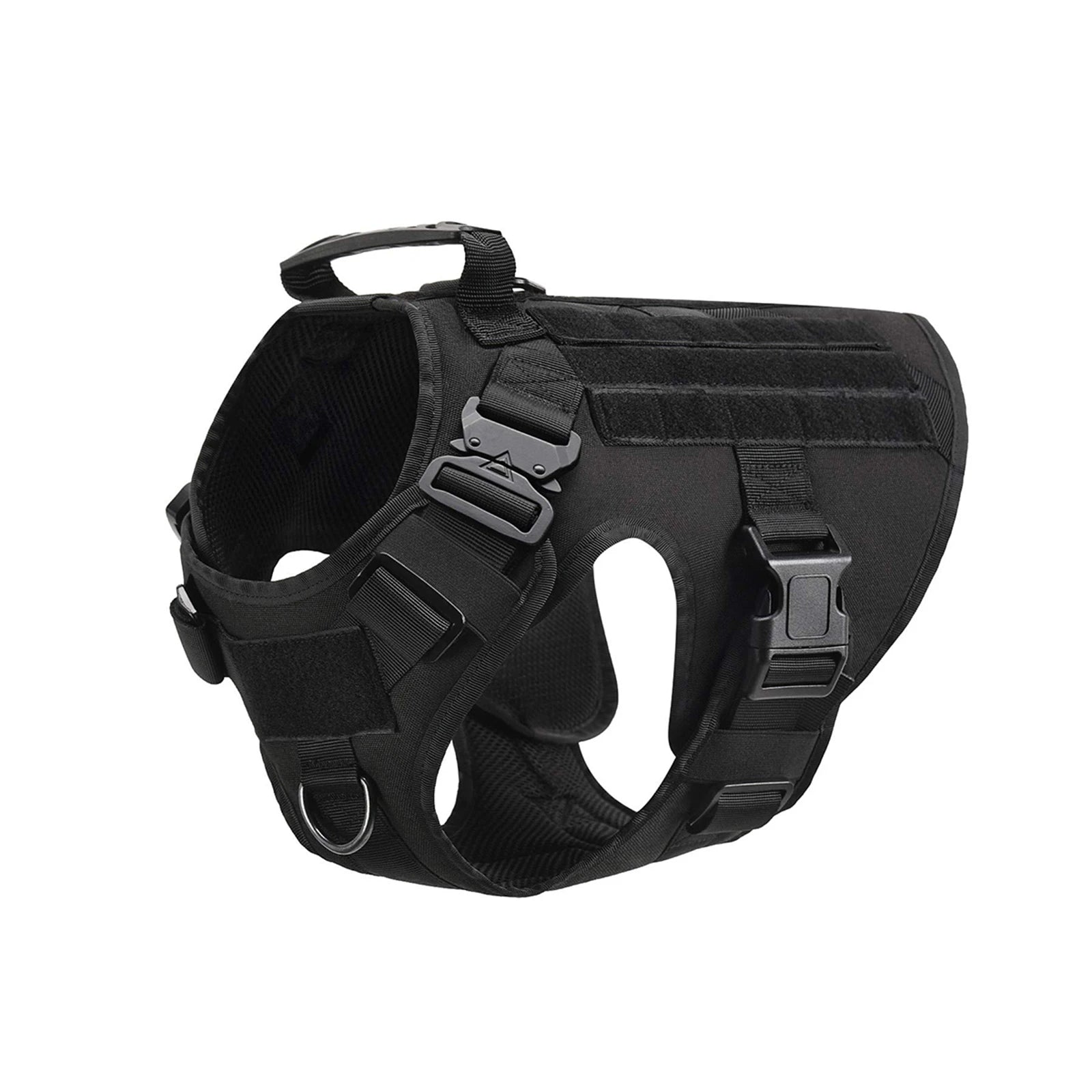 Tactical Dog Harness Collar Leash Pouches